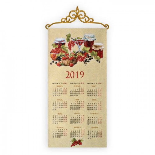 Календарь "2019 Ягоды" (35х70)