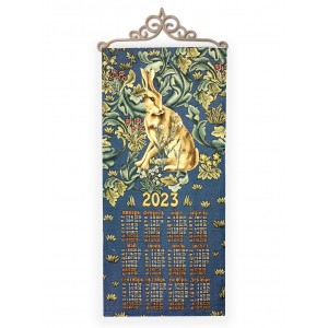 Календарь "2023 Заяц У.Моррис синий фон" (33х70)