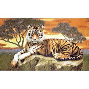 Гобеленовое Панно "Тигр 2" (61х35)