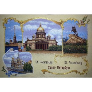 Гобеленовое Панно "Санкт-Петербург" (50х35)