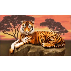 Гобеленовое Панно "Тигр" (120х70)