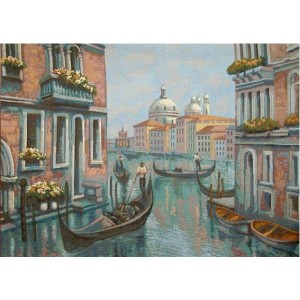 Гобеленовое Панно "Вечерняя Венеция" (77х54)