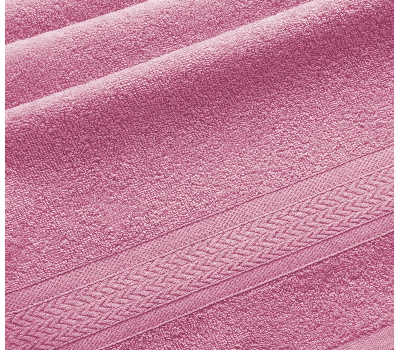 Полотенце махровое Утро розовый