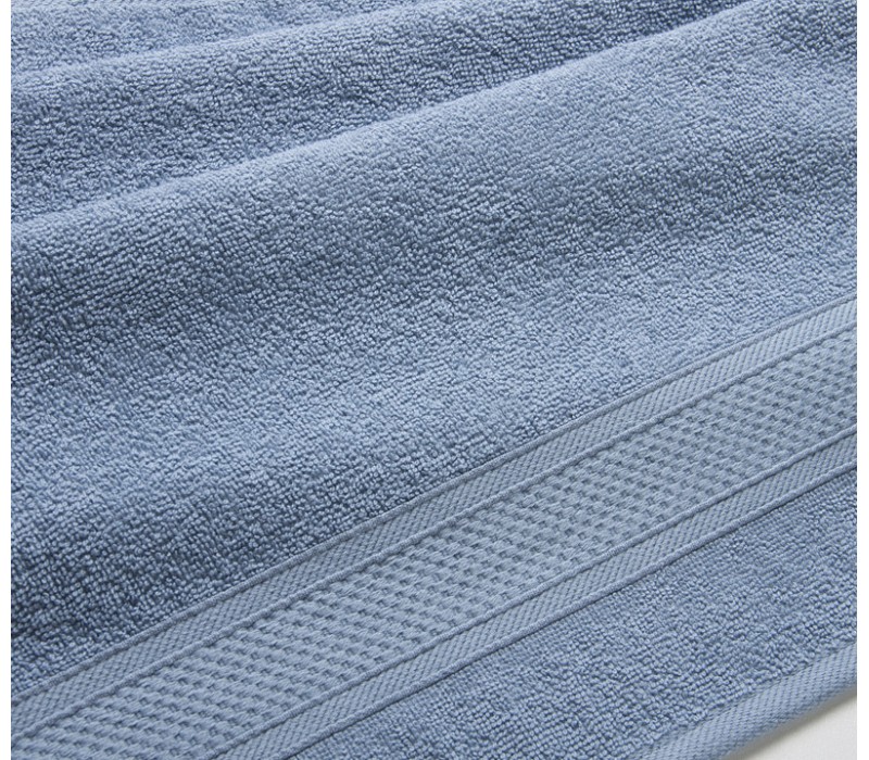 Полотенце махровое Серо-голубой
