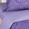 Постельное белье Византия (Фиолетовый), поплин с простыней на резинке