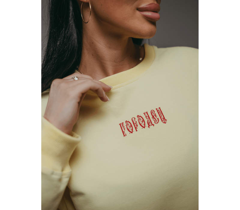 Русь свитшот женский (желтый) Русь свитшот женский (желтый)