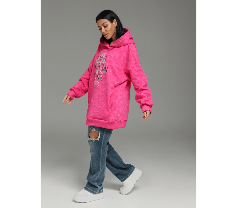 Яхонт худи женское (розовый варенка)