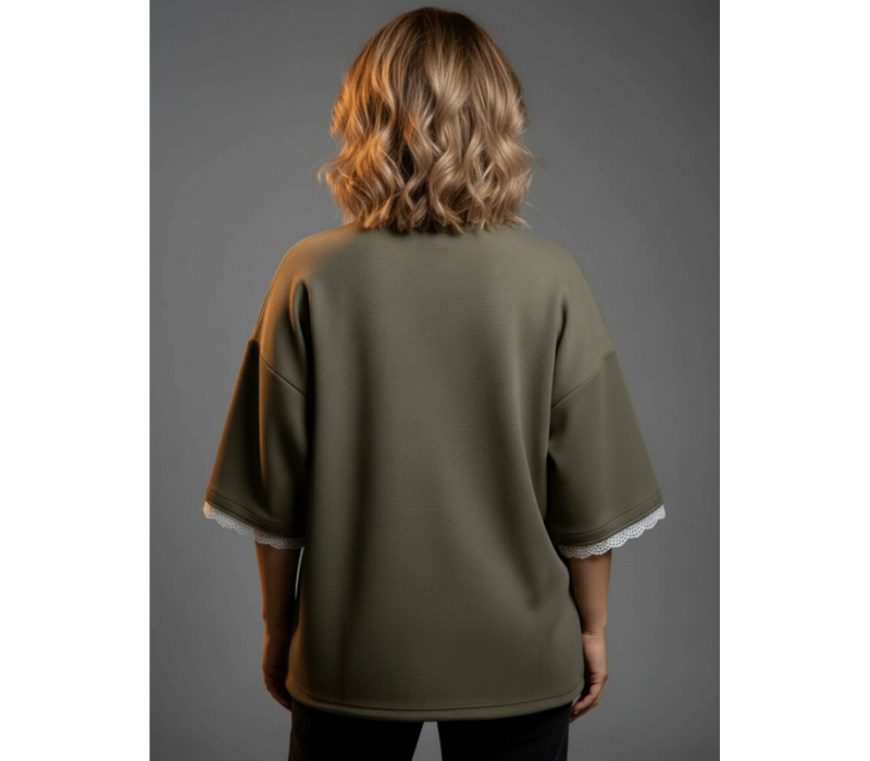 Романс футболка женская (хаки)