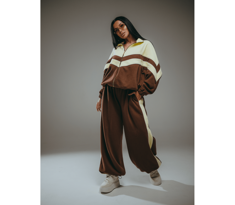 Алиша костюм женский (шоколад)