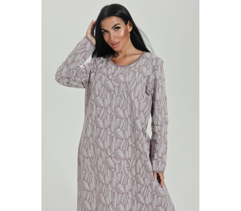 Мелодия плюс сорочка женская (сухая роза)