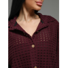 Стелла рубашка женская (бордо)