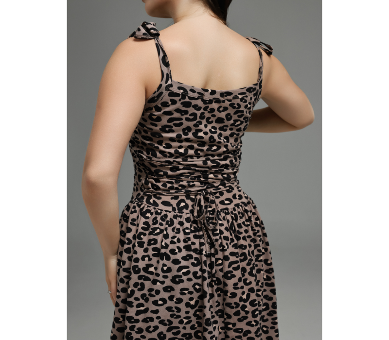 Флирт сарафан женский (кофе)