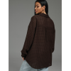 Стелла рубашка женская (шоколад)