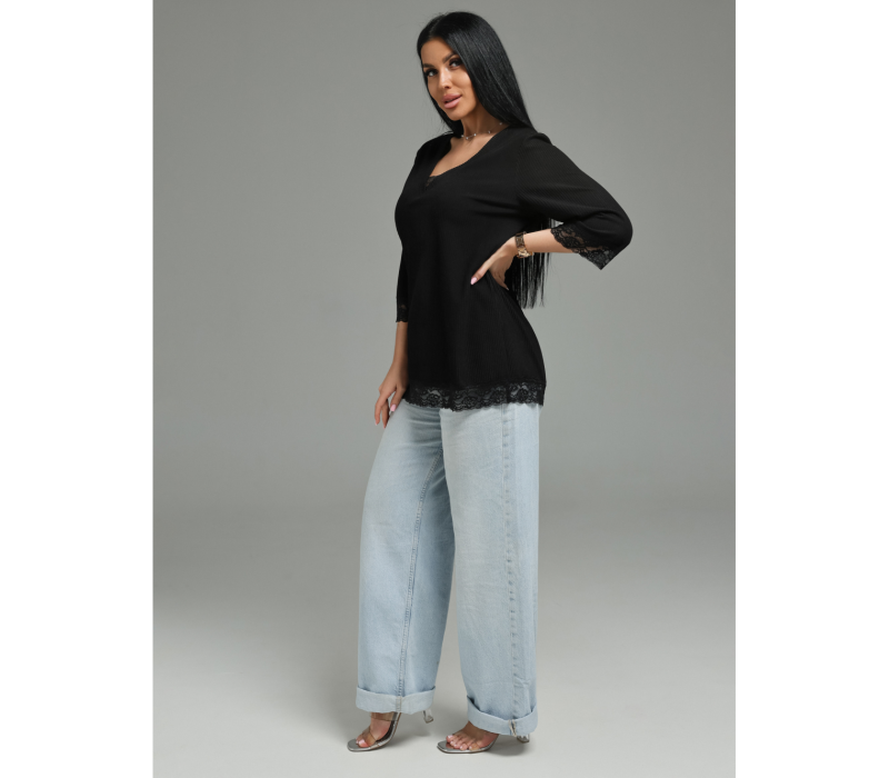 Богемия футболка женская (черный)