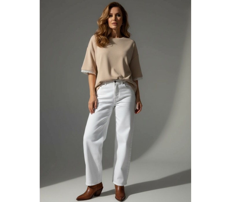 Романс футболка женская (бежевый)