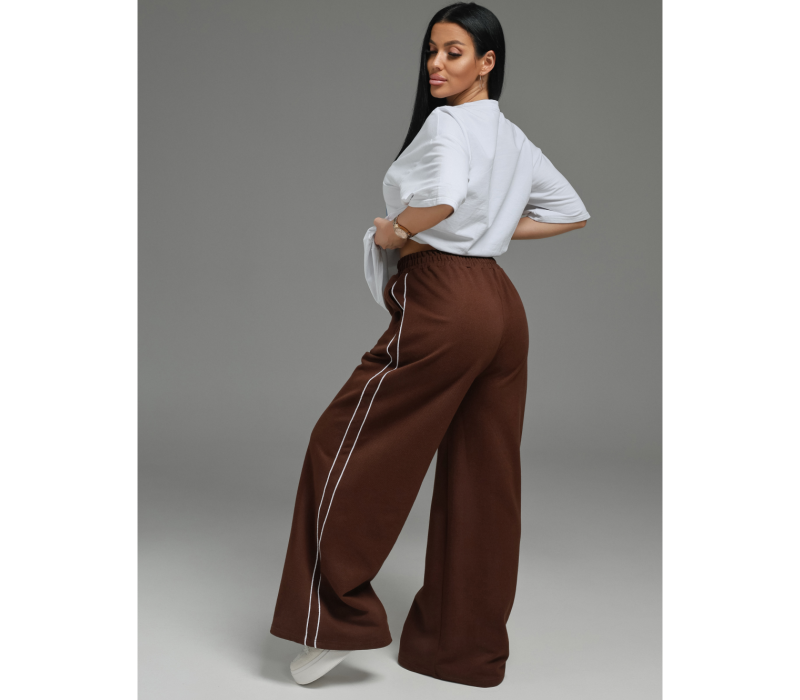 Дуэт брюки женские (коричневый)