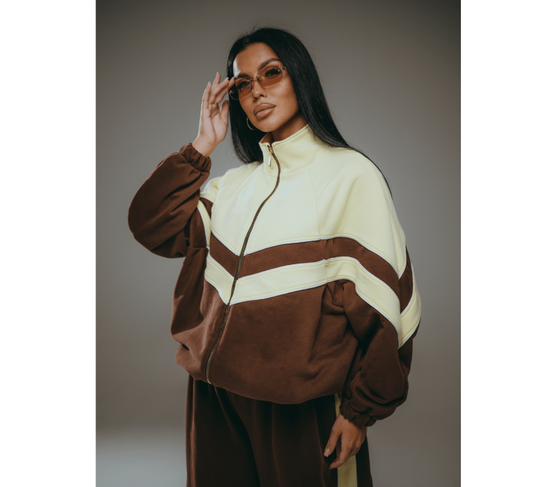 Алиша костюм женский (шоколад)