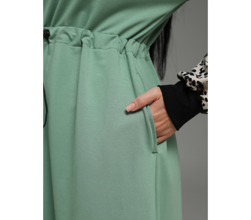 Луиза платье женское (оливковый)