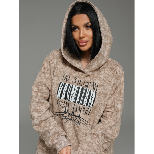 Яхонт худи женское (бежевый варенка)