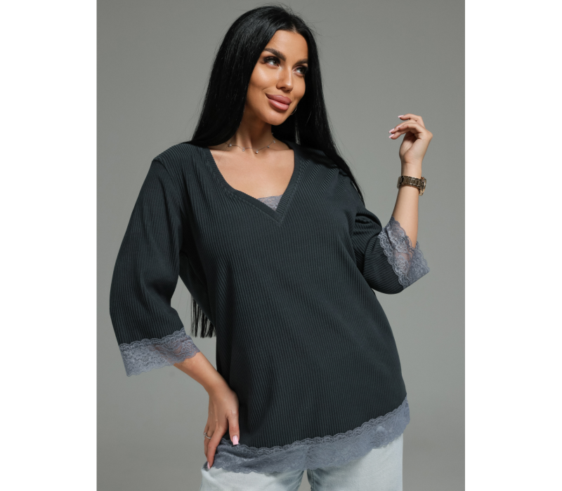 Богемия футболка женская (графит)