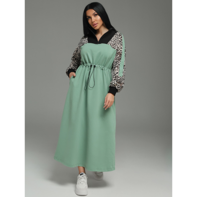 Луиза платье женское (оливковый)