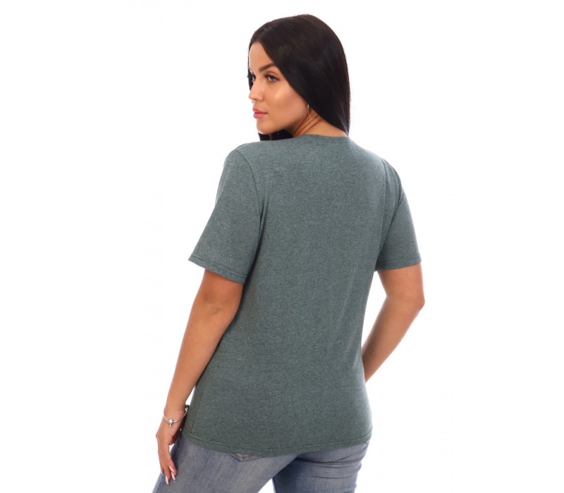 "Саванна" футболка женская, зеленый