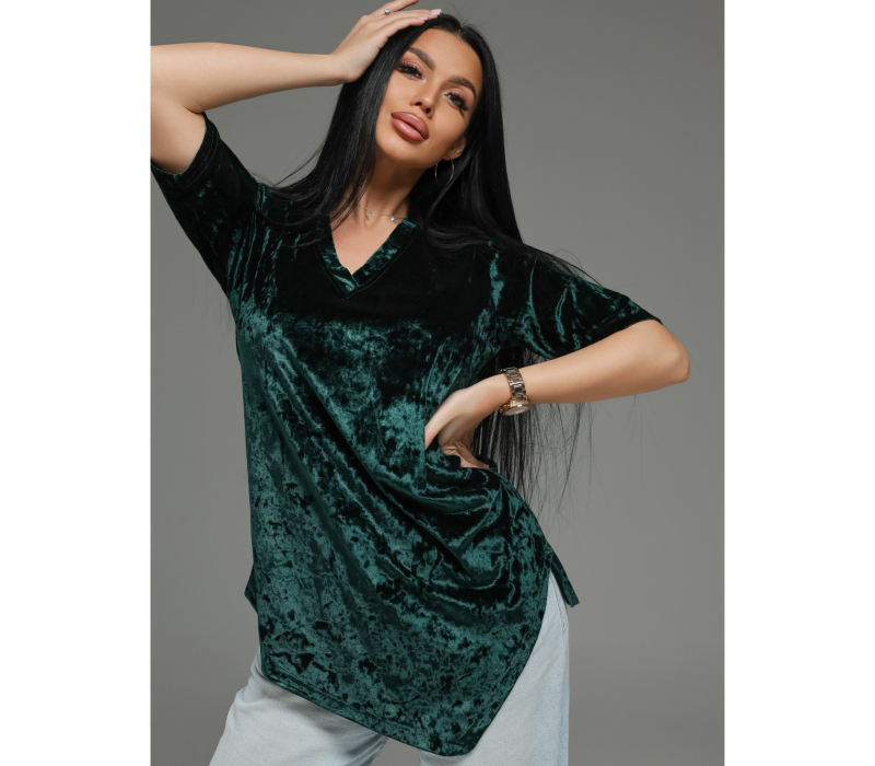 Мия футболка женская (изумруд)