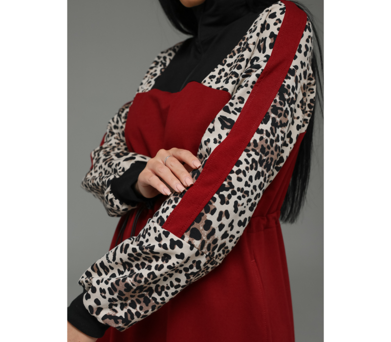 Луиза платье женское (бордо)