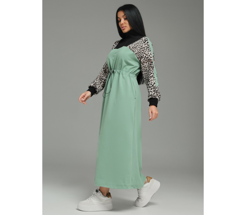 Луиза платье женское (оливковый)