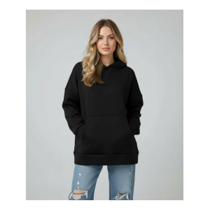 Альфа худи женское (черный)