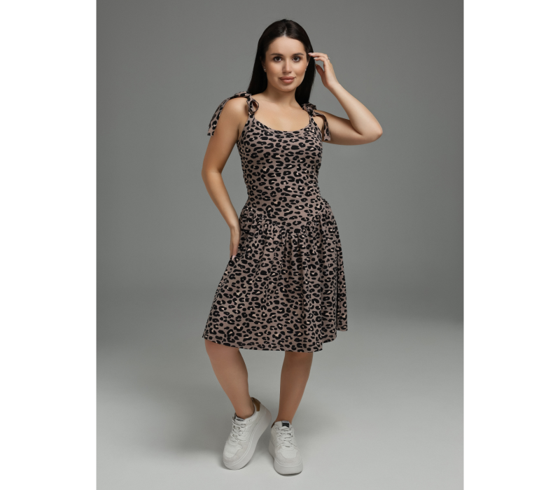 Флирт сарафан женский (кофе)