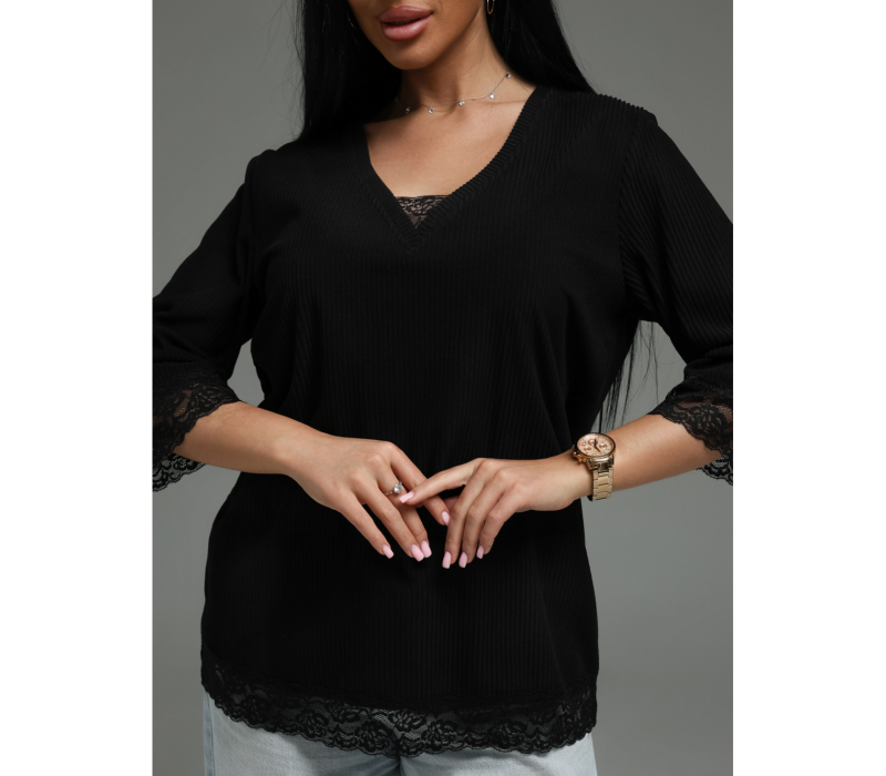 Богемия футболка женская (черный)