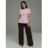Мода футболка женская (розовый)