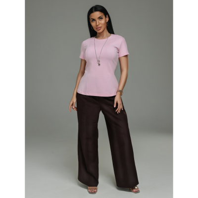 Мода футболка женская (розовый)