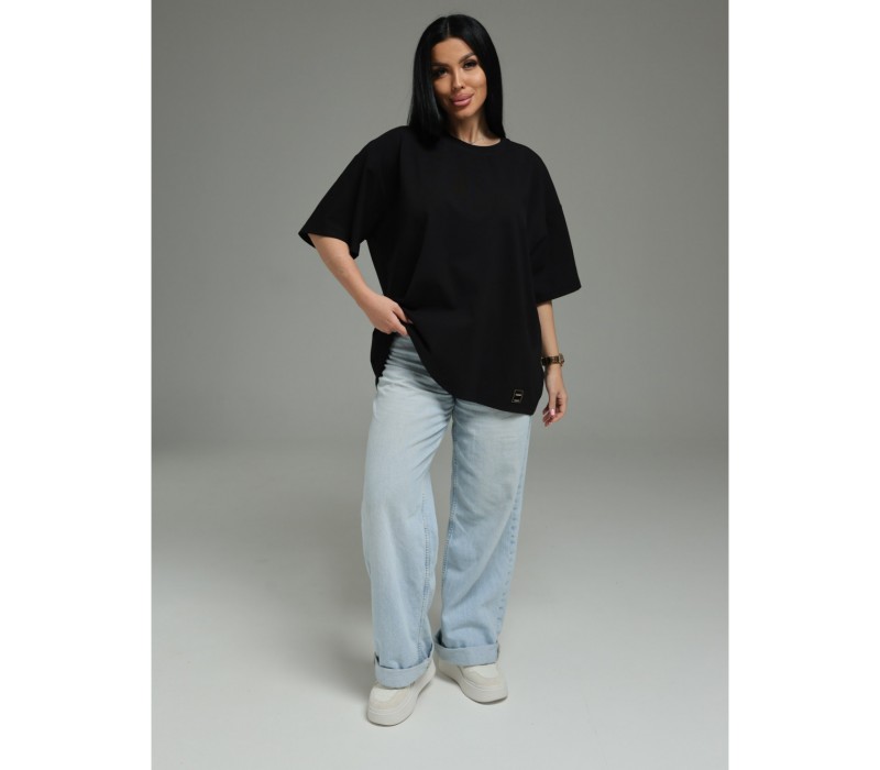 Анита-3 футболка женская (черный)