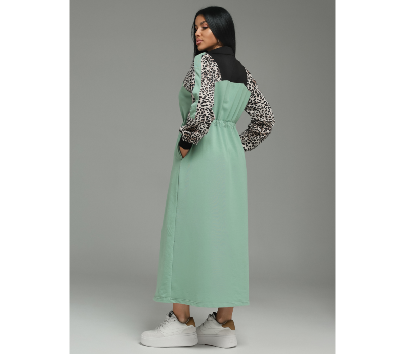 Луиза платье женское (оливковый)