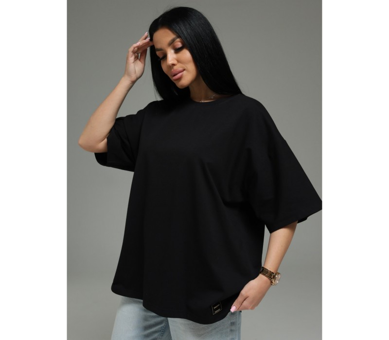 Анита-3 футболка женская (черный)