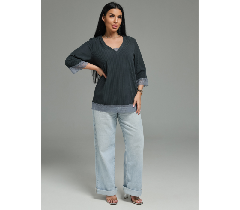 Богемия футболка женская (графит)