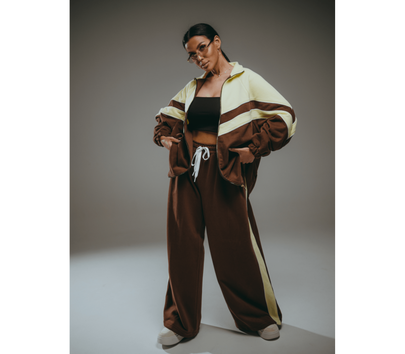 Алиша костюм женский (шоколад)