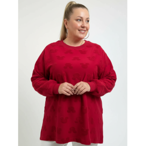 Ребека свитшот женский (махра Микки бордо)