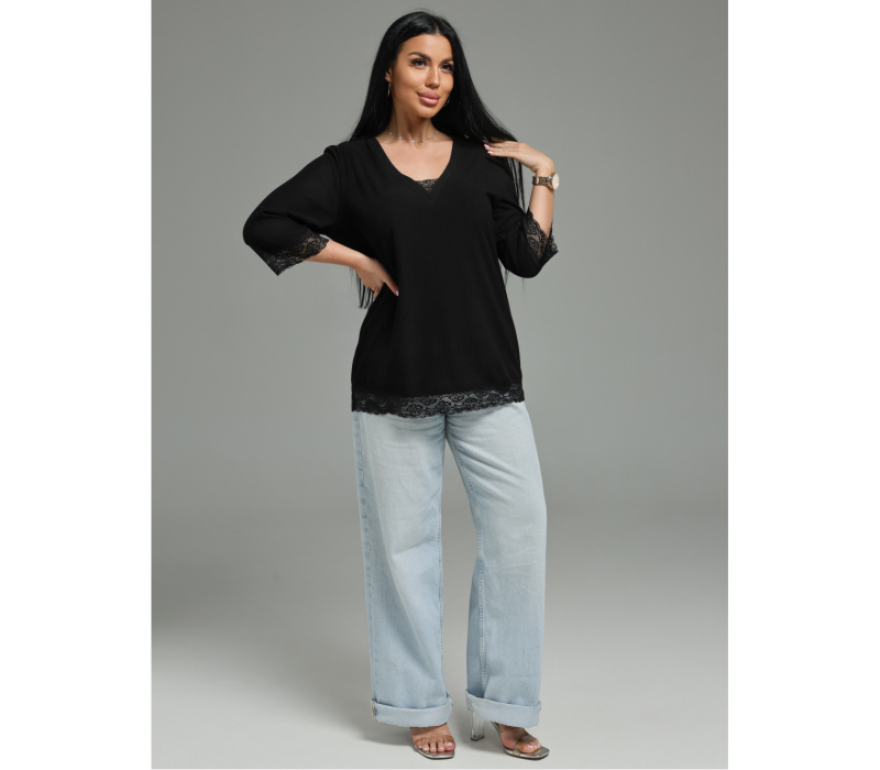 Богемия футболка женская (черный)