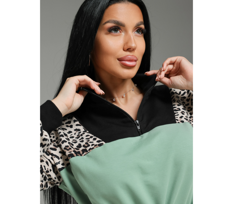 Луиза платье женское (оливковый)