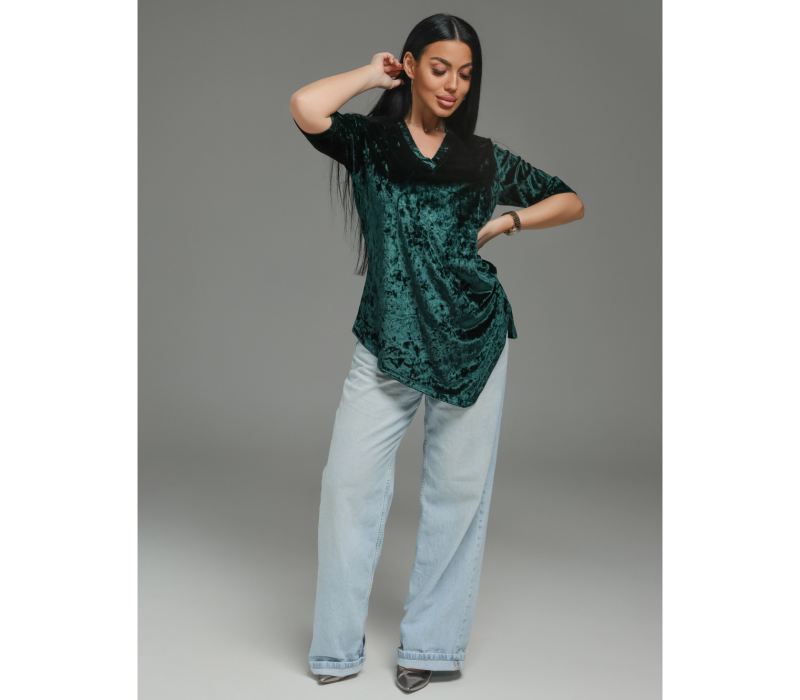 Мия футболка женская (изумруд)