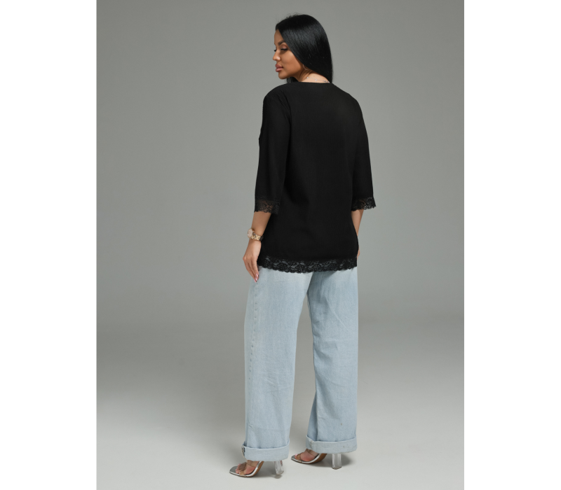 Богемия футболка женская (черный)