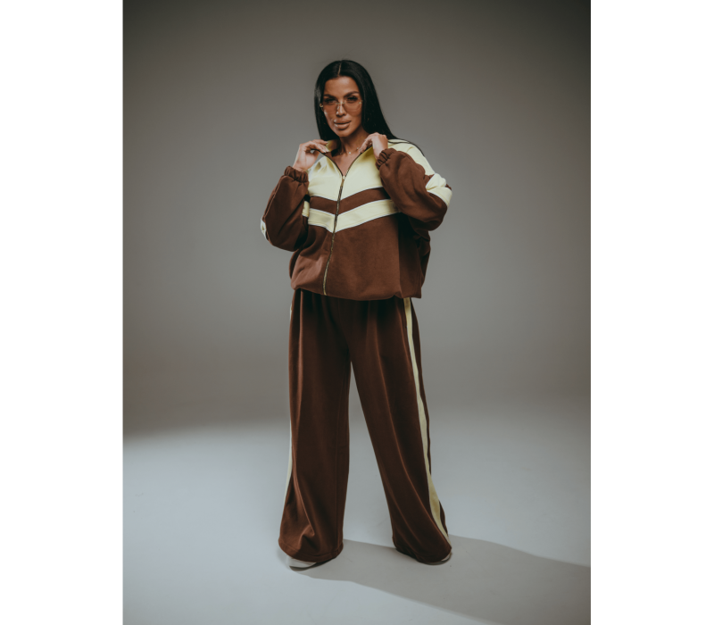 Алиша костюм женский (шоколад)