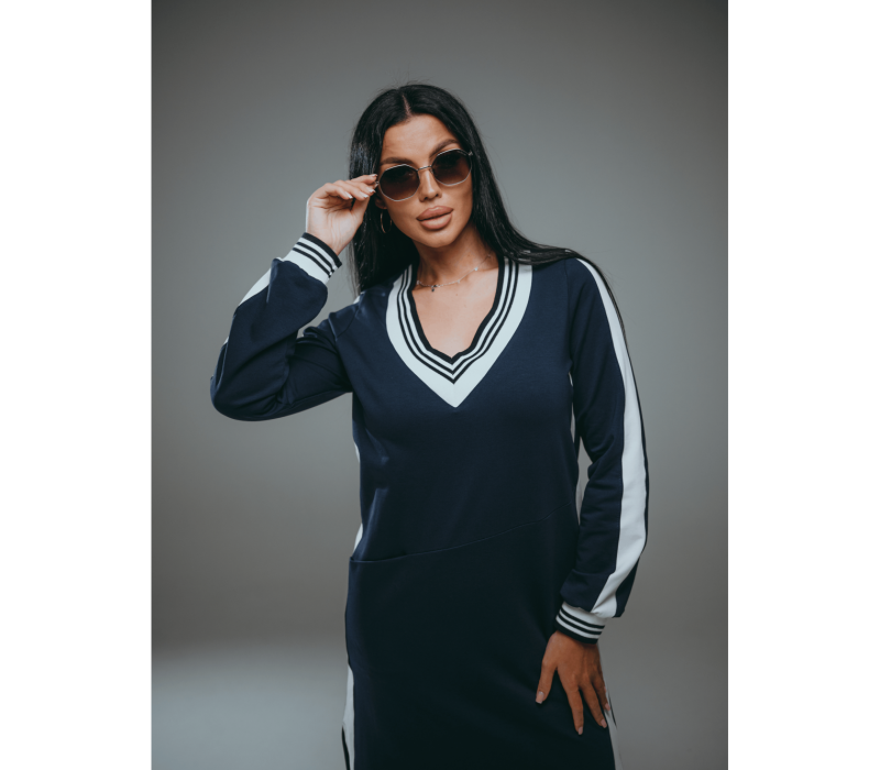 Дебора платье женское (синий)