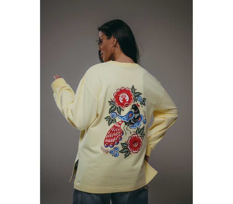 Русь свитшот женский (желтый) Русь свитшот женский (желтый)