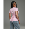 Мода футболка женская (розовый)