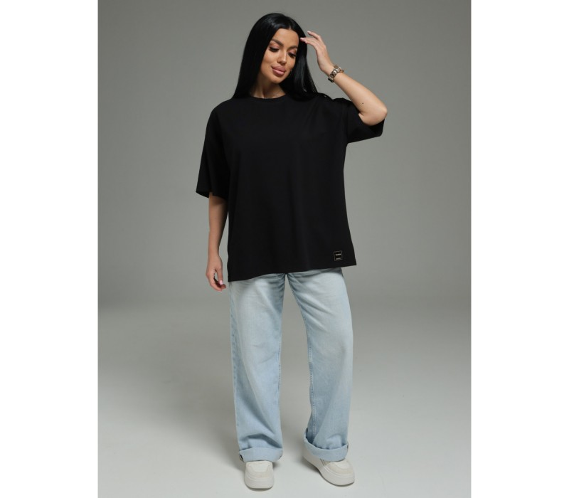 Анита-3 футболка женская (черный)