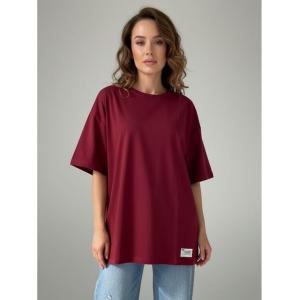 Анита-2 футболка женская (бордо)